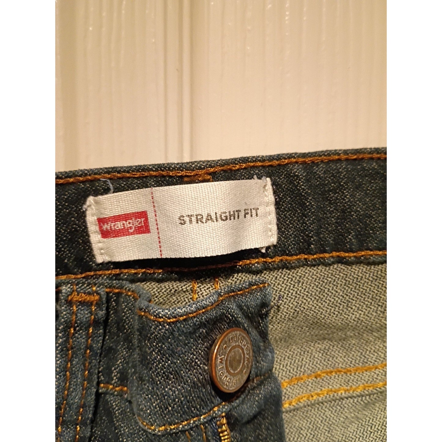 Wrangler Denim Junior Straight Leg, Slim Jeans Size 12 C8