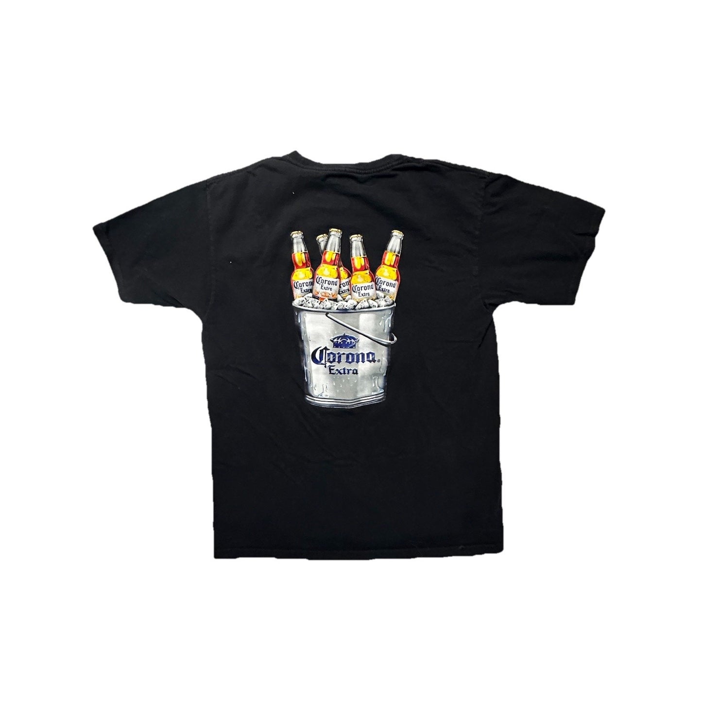 Corona Extra Shirt Black T Shirt Official Size M Men’s Beer Tee Short Sleeve M