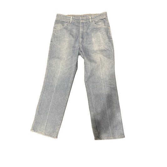 Wrangler Hero Jeans Y2K 85498LB Mens Regular Cut Lightwash Denim 36” X 30” B4