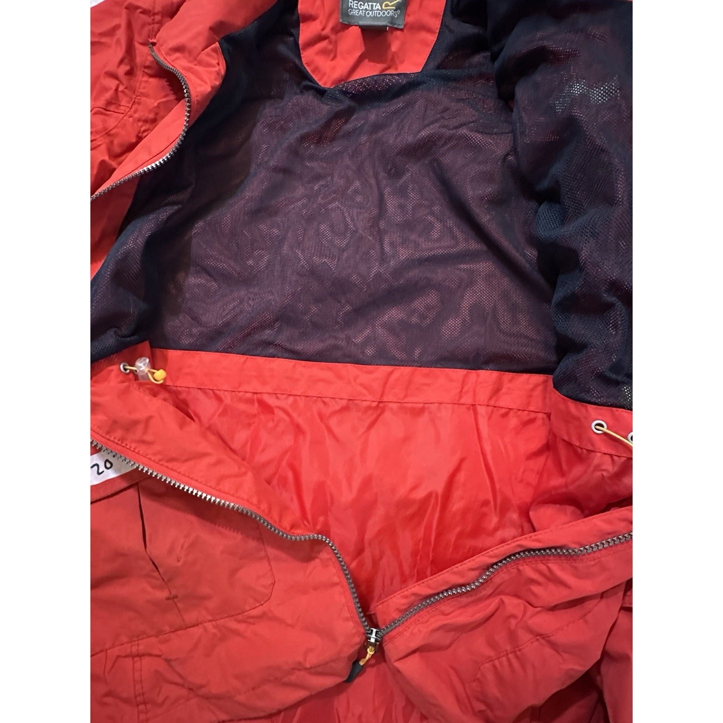 Regatta Great Outdoors Red Full Zip All Weather Jacket Women UK 10 US 6 PTP 20”