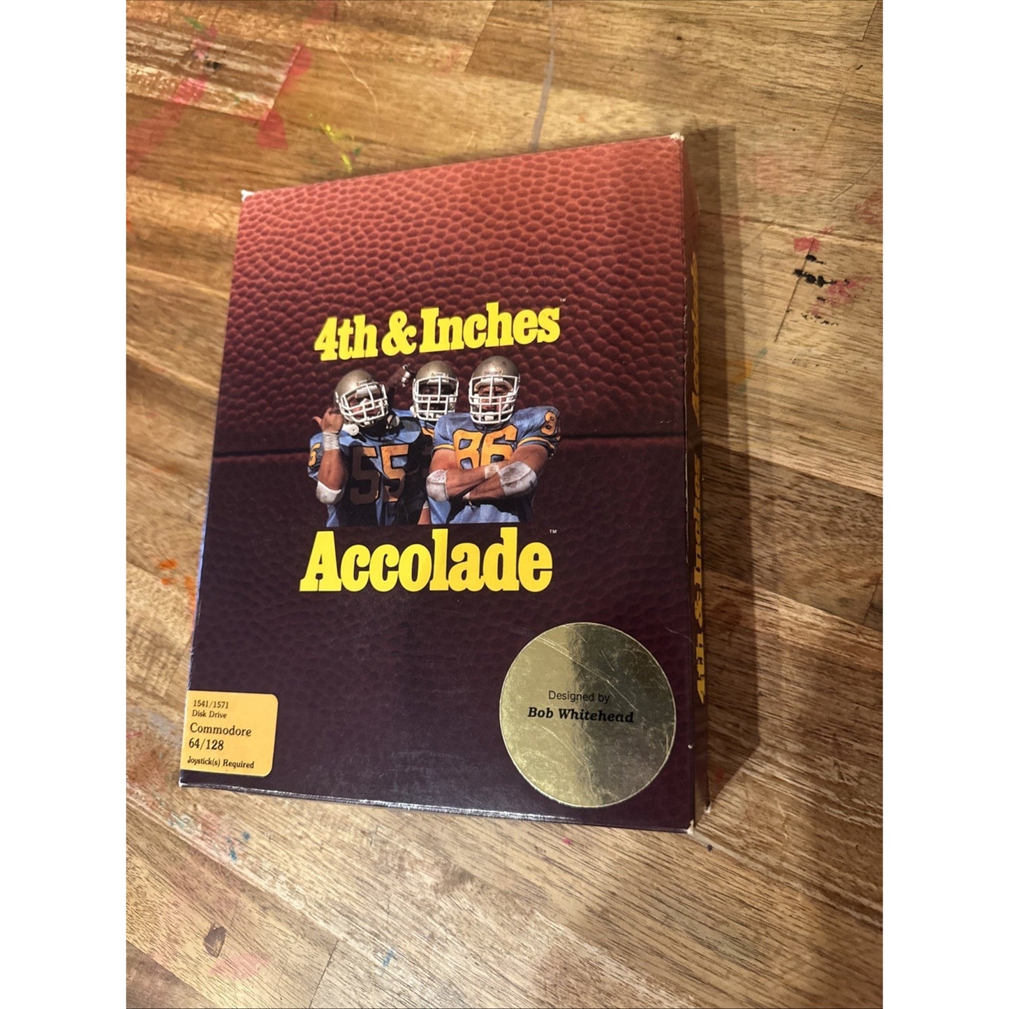 4th & Inches Accolade (Commodore 64/128, 1987) C5