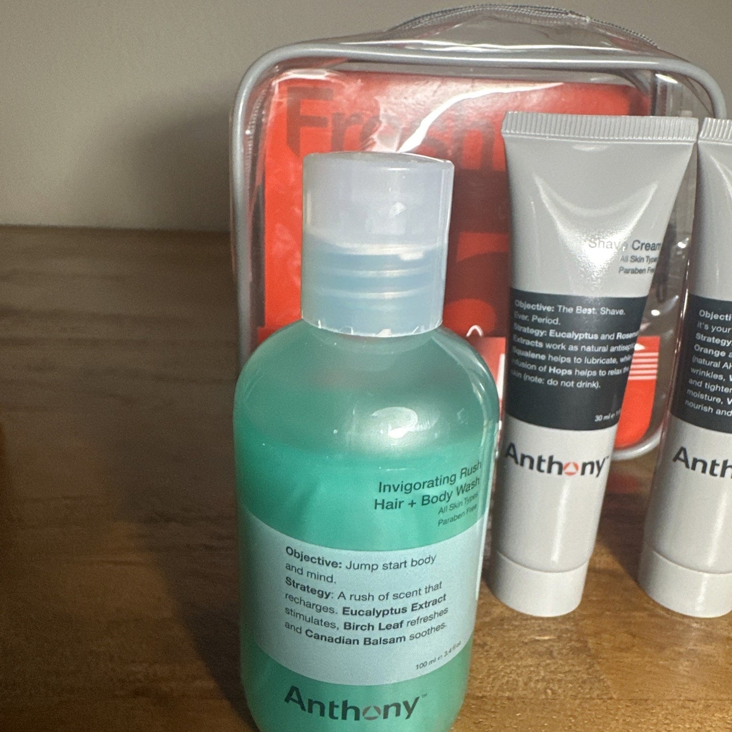 Anthony Fresh 5 - Trial Size Set of 6 - Anthony Soho USA Brand New In Bag RARE