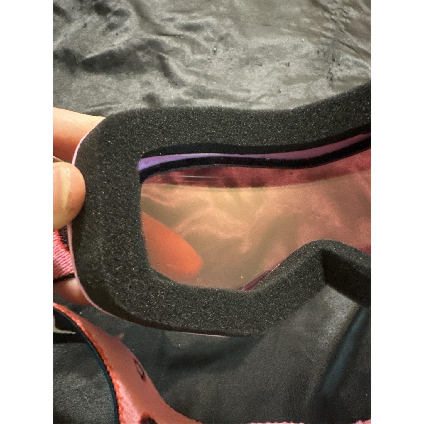 Bolle Girls Youth Pink Lens Snowboarding Ski Goggles Excellent Juniors 1Z02