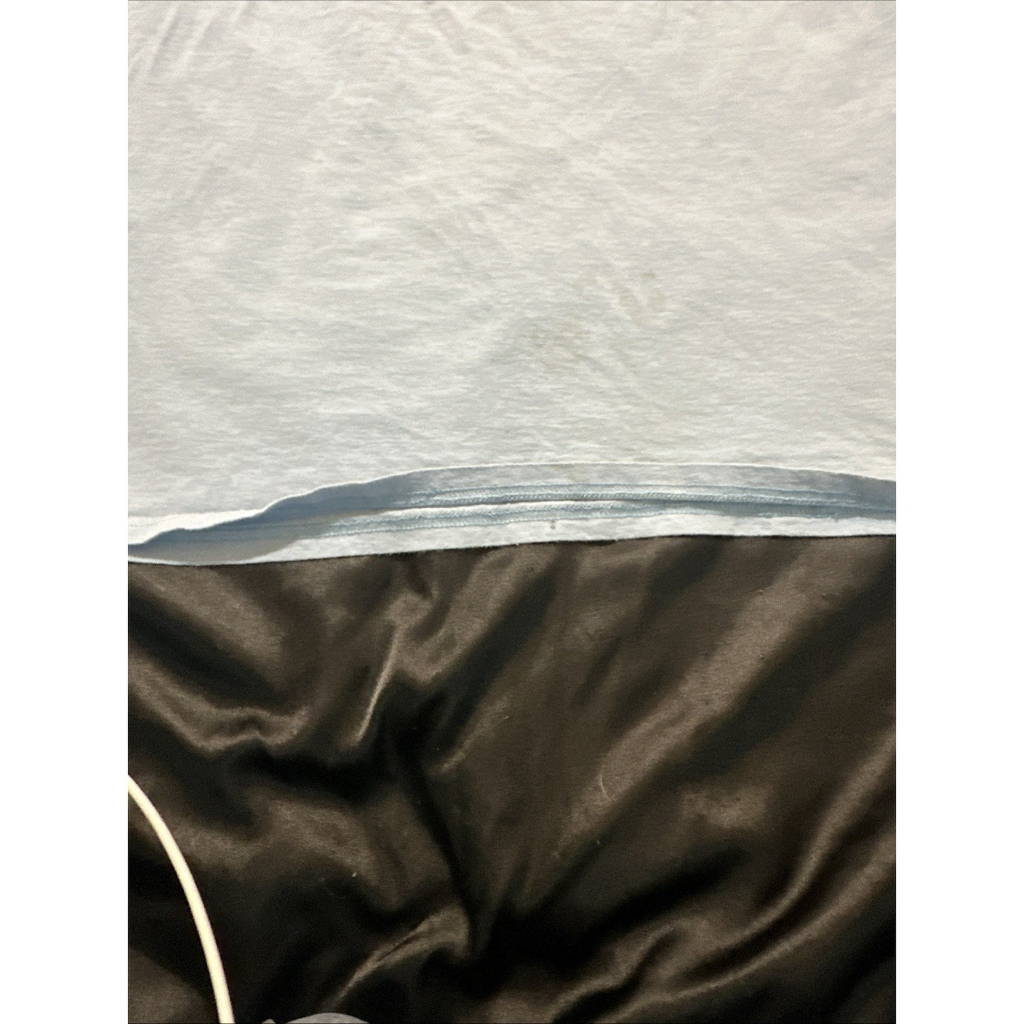 Mister Roger's Neighborhood T Shirt Size M 20" PTP Light Blue Tee 1D09