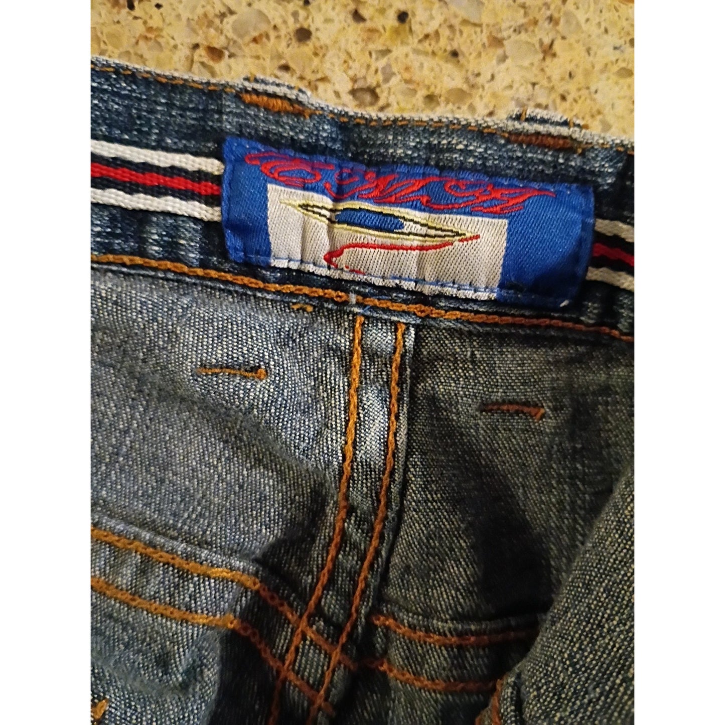 Women's E.M.A. Regular Fit Jeans Denim SIZE 35.5 -9 Light Wash B5