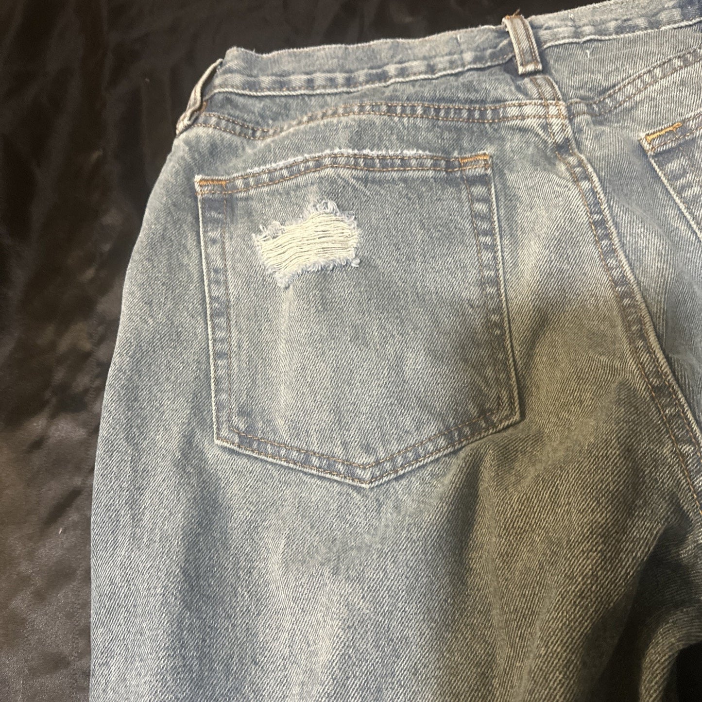 BDG Vintage Slim Fit Men’s Denim Blue Jeans 34/32 Mexico 100% Cotton Distress