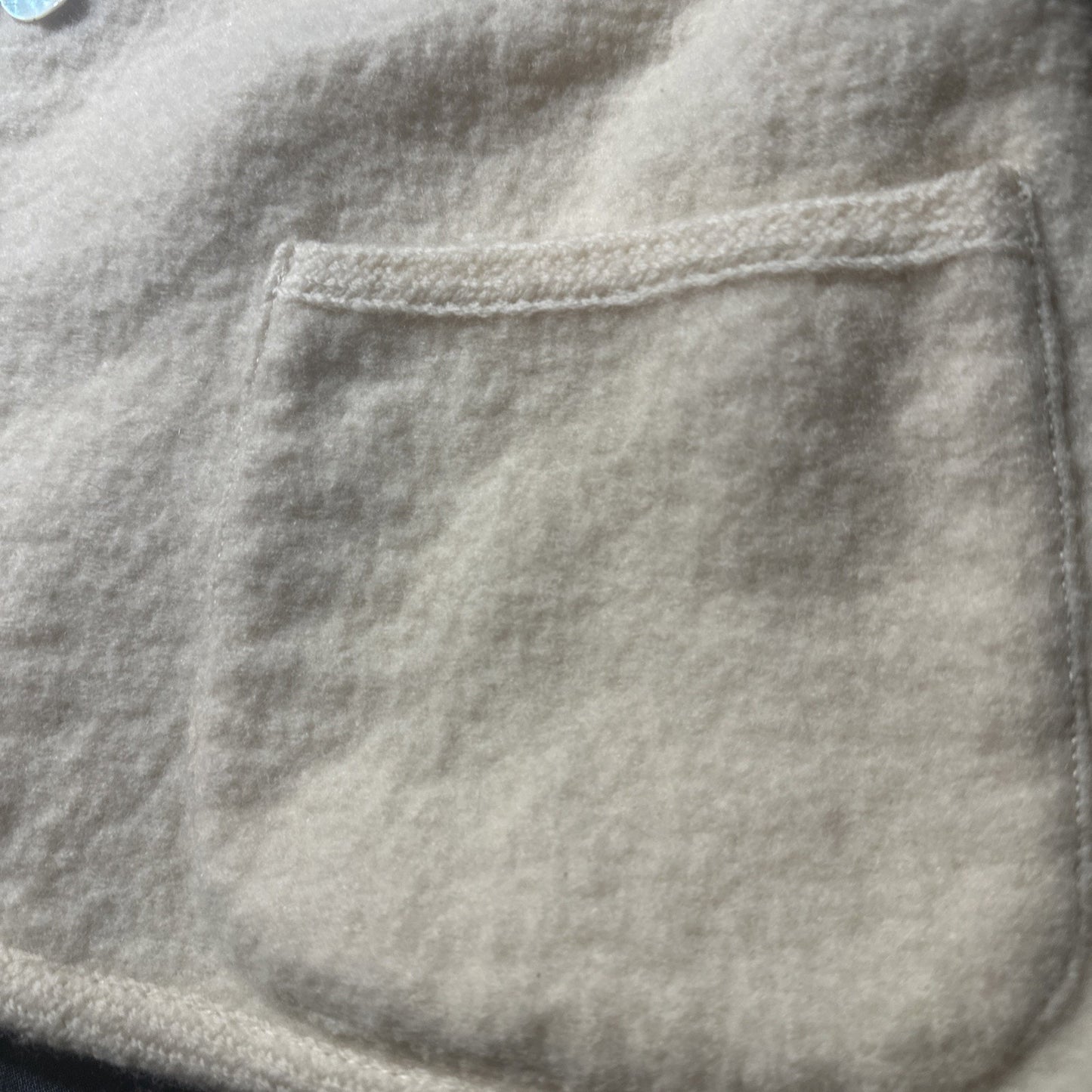 Vtg Wool Cardigan Sweater Women’s XS PTP 17.5 Long Sleeve Button Front Abalone