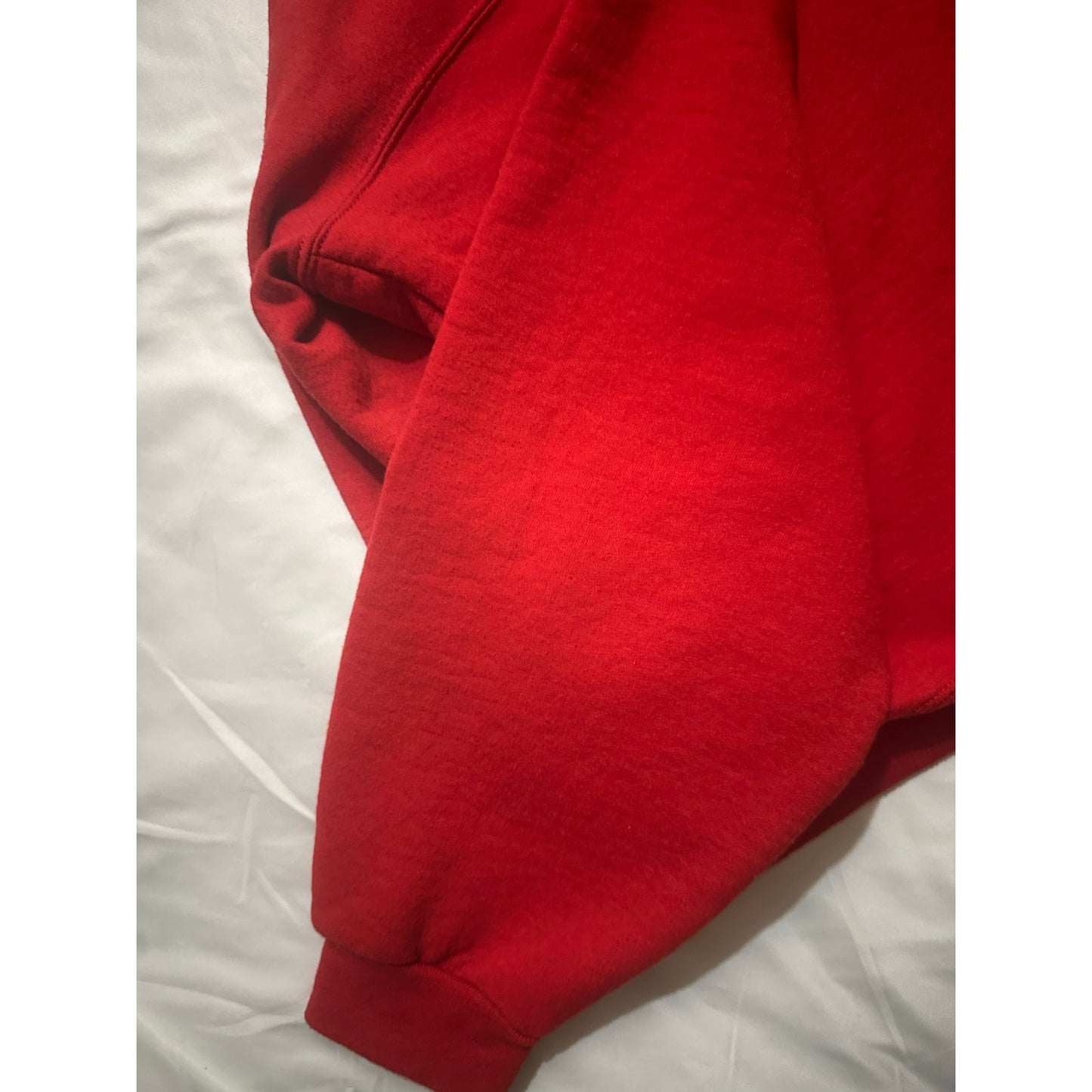 Vtg Jerzees 2XL "Private Energy" Oversize Red Pullover Sweatshirt Super Sweats