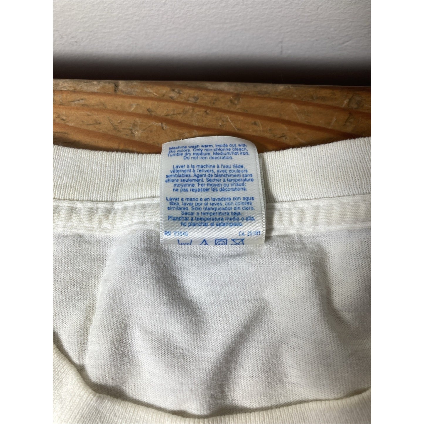 20th Anniversary Tennis Championship Graphic White Gildan XL T Shirt B6