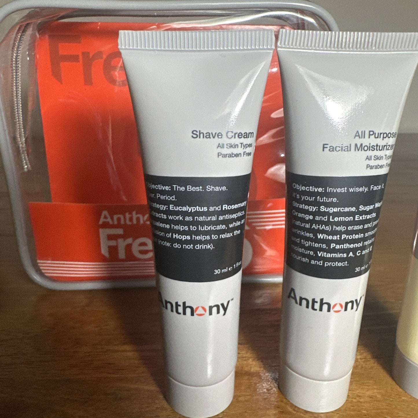 Anthony Fresh 5 - Trial Size Set of 6 - Anthony Soho USA Brand New In Bag RARE