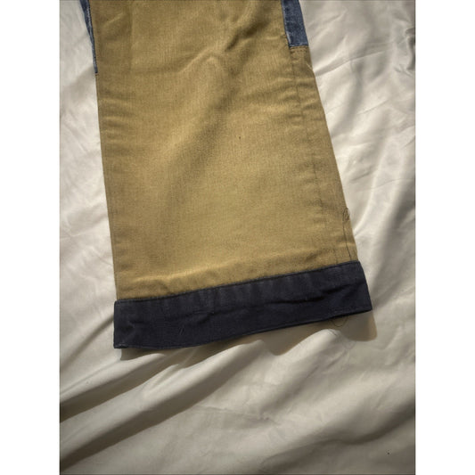 VTG WRANGLER RUGGEDWEAR MENS 34X30 DENIM CANVAS JEANS USA MADE WORKWEAR 2A06