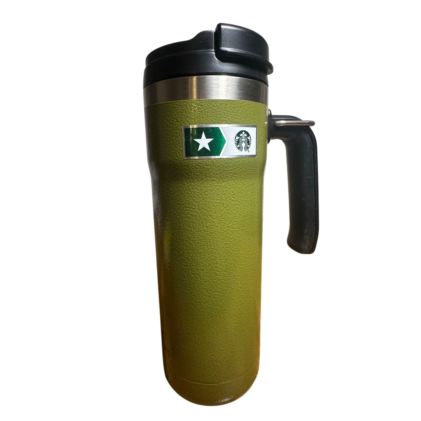 Starbucks Stanley Cup 20 oz. Veterans Army Green LIMITED EDITION | B12