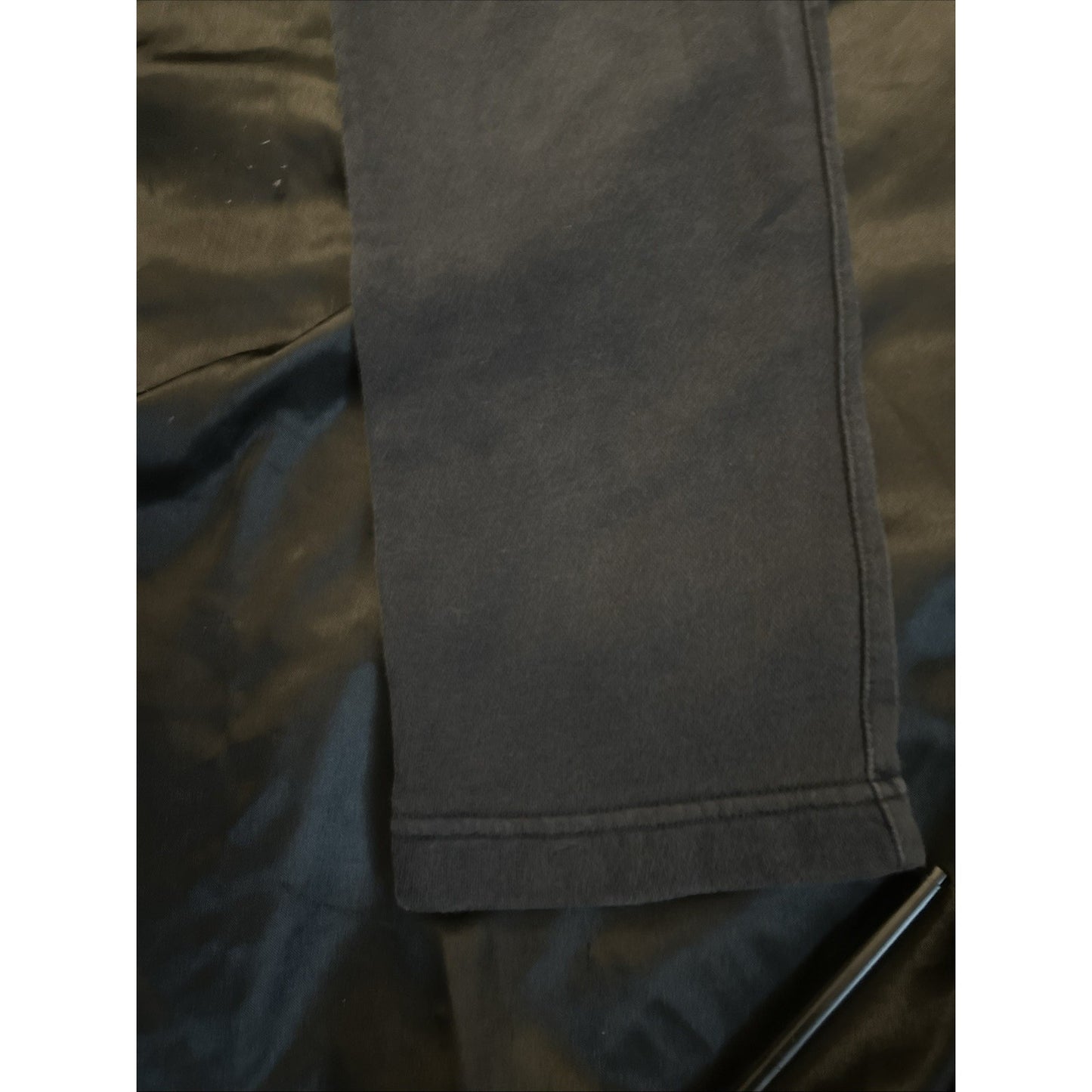 Nike Logo Basic Black Sweatpants Size M Women's Straight Leg Jordan 1C10