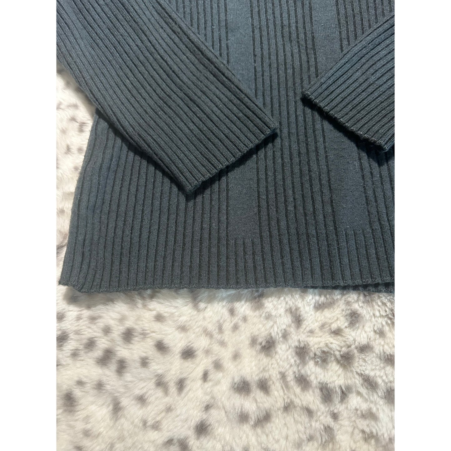 Bachrach Italian Wool Blend Pullover Sweater Dusty Blue Gray Size L | 2C10