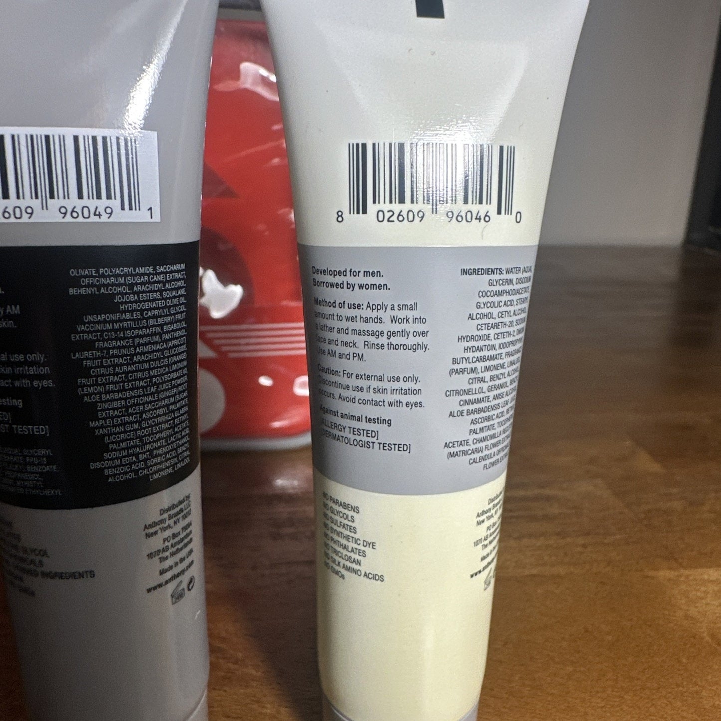 Anthony Fresh 5 - Trial Size Set of 6 - Anthony Soho USA Brand New In Bag RARE