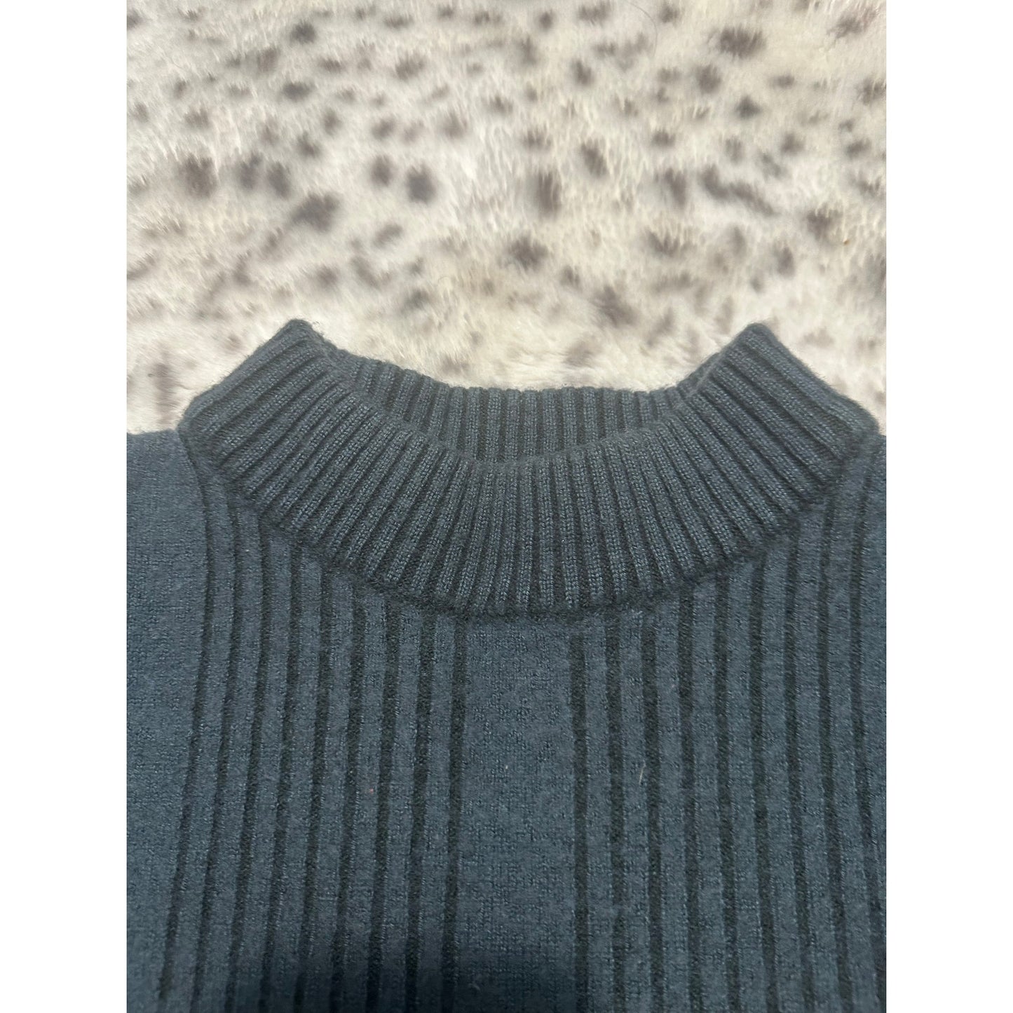 Bachrach Italian Wool Blend Pullover Sweater Dusty Blue Gray Size L | 2C10