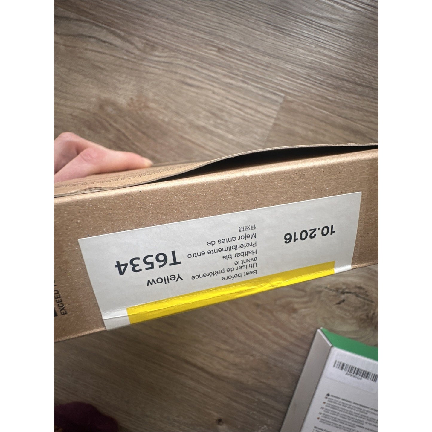2022 GENUINE EPSON T6534 YELLOW ULTRACHROME HDR INK STYLUS PRO 4900 Exp 2016 AA