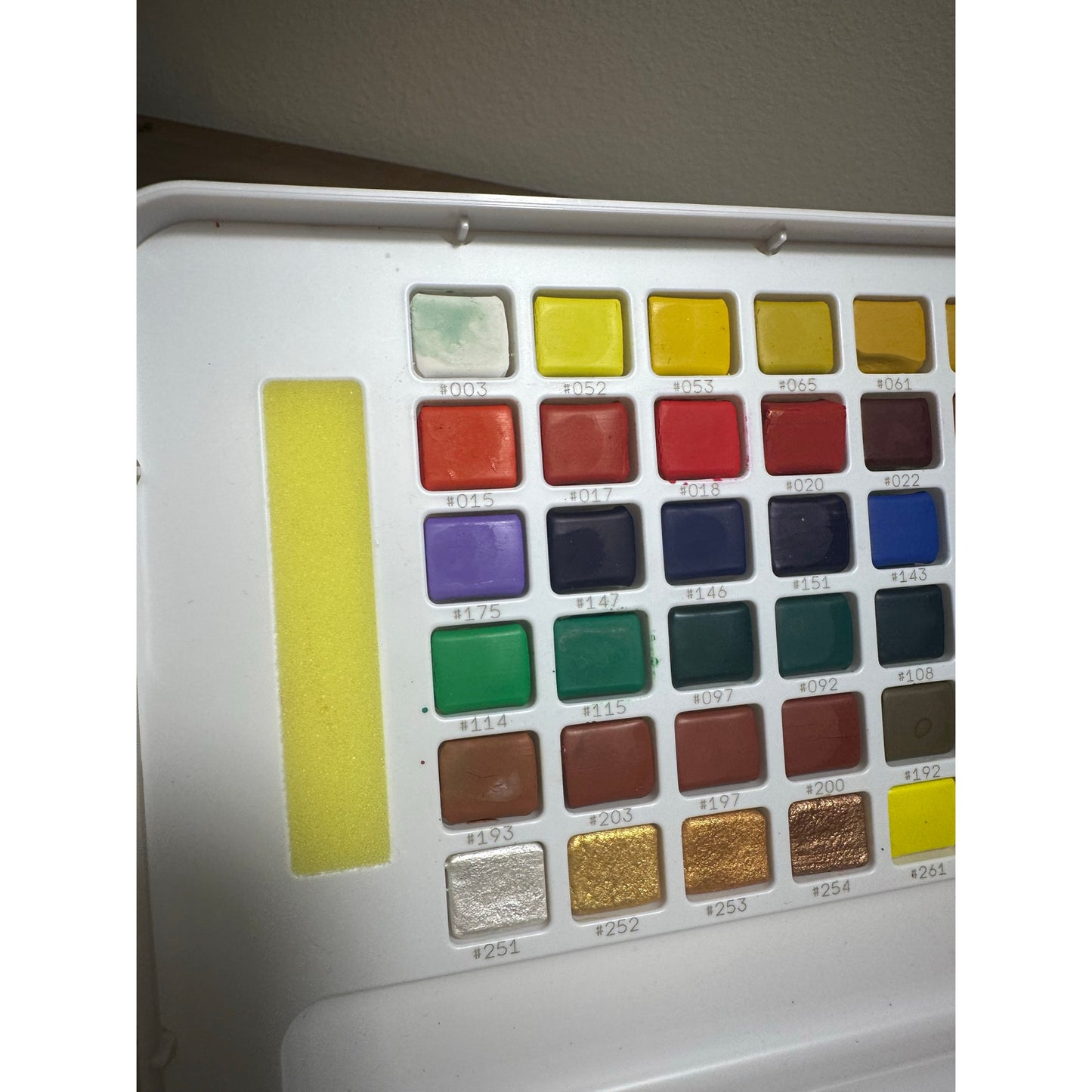 Sakura Koi Water Colors Travel Studio Set 72 Colors Pre-Owned NO BRUSHES | E7