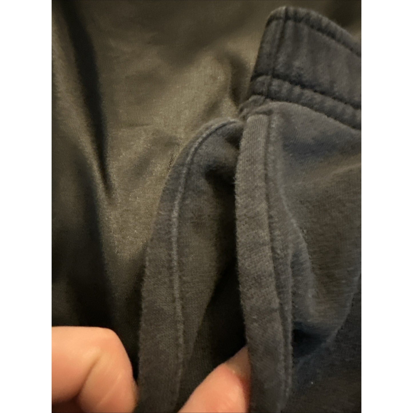 Nike Logo Basic Black Sweatpants Size M Women's Straight Leg Jordan 1C10