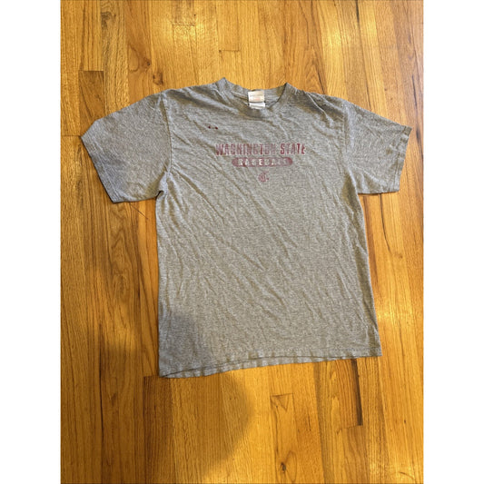 Washington State Baseball T Shirt Size L Unisex B1