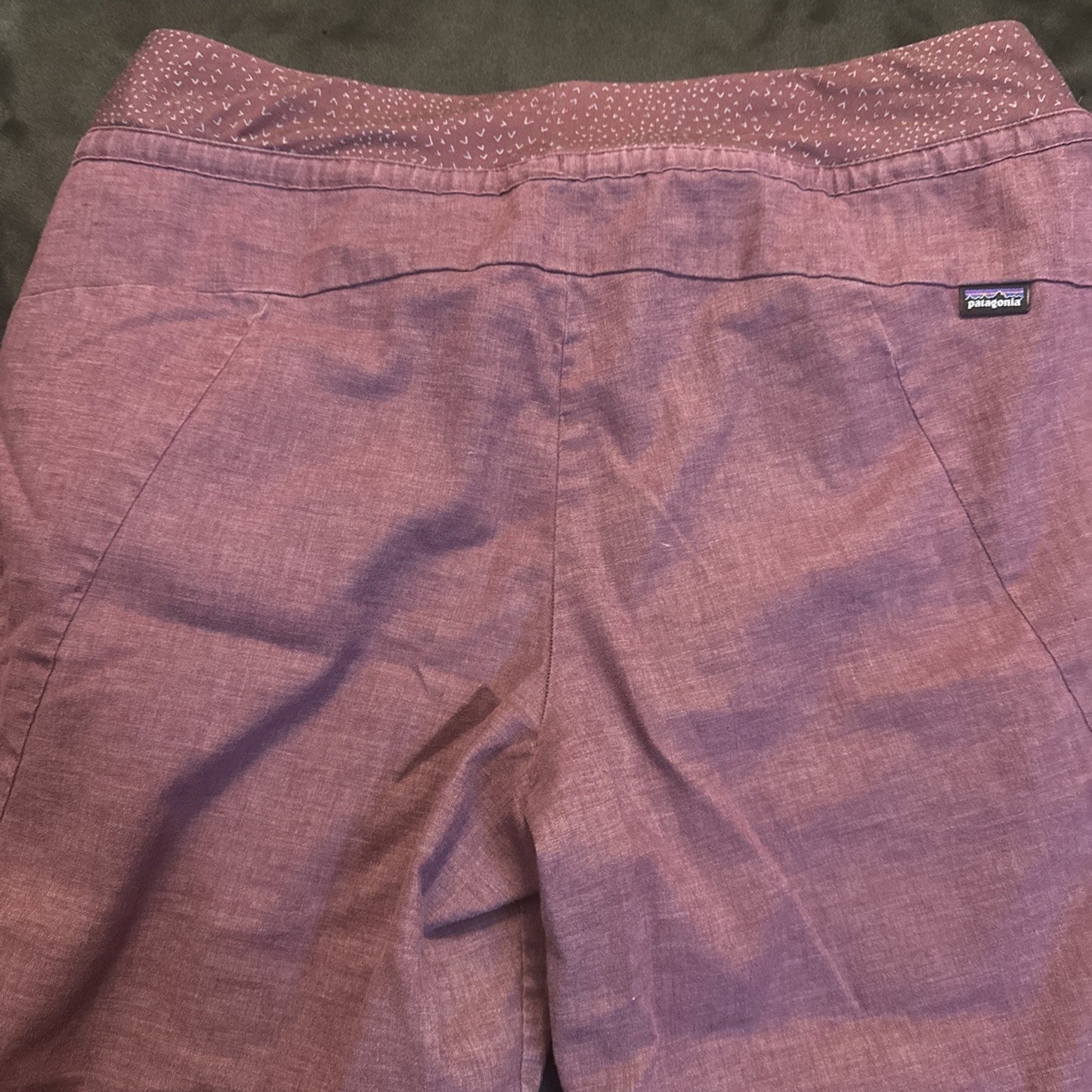 Patagonia Hemp Recycled Materials Casual Jogger Pants Maroon Women's 32"W 1B29