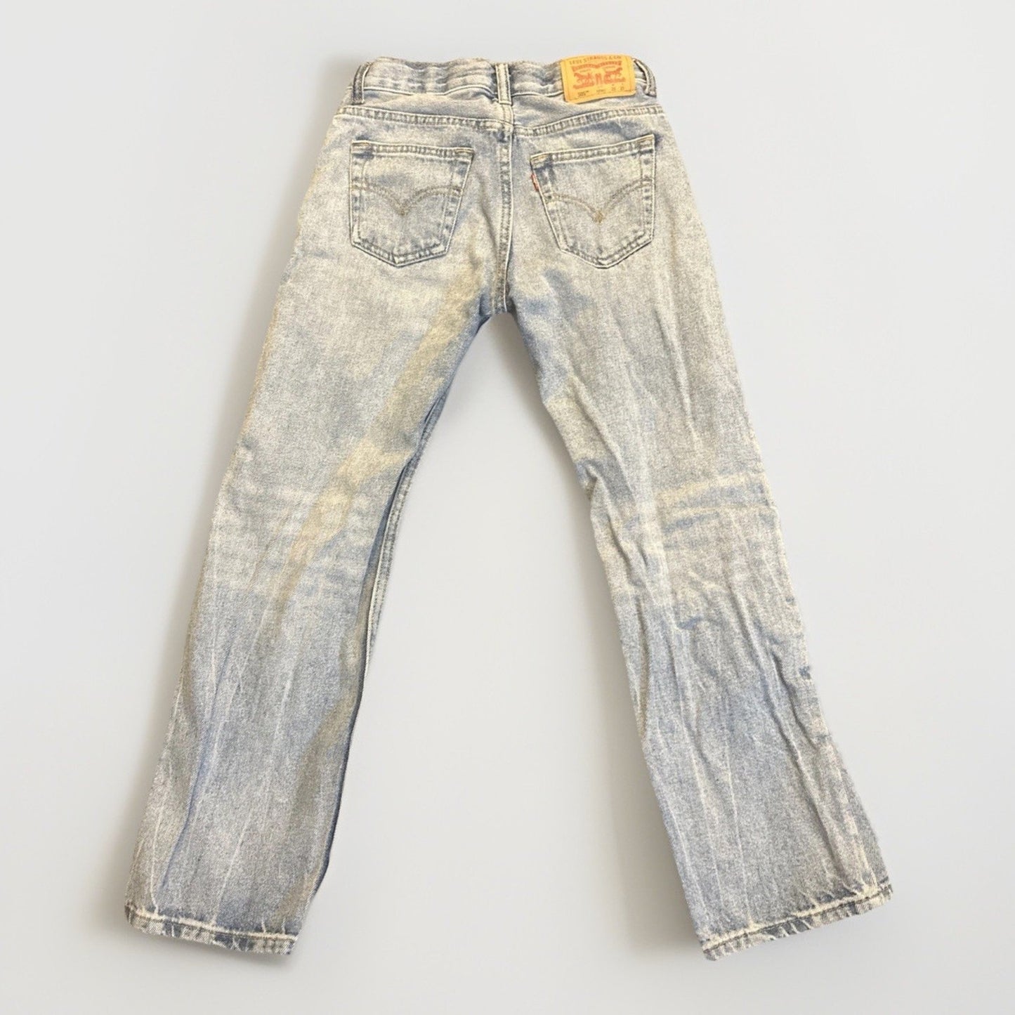 Levi's 505 Regular Fit Women's 25x25 Size 10 Light-wash Jeans 100% Cotton 1B30