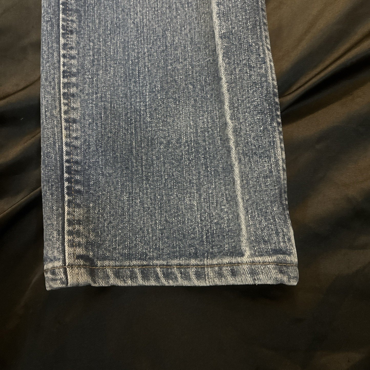 Wrangler Denim Blue Jeans Mens TALL 32x38 Regular Fit Advanced Comfort 1B06