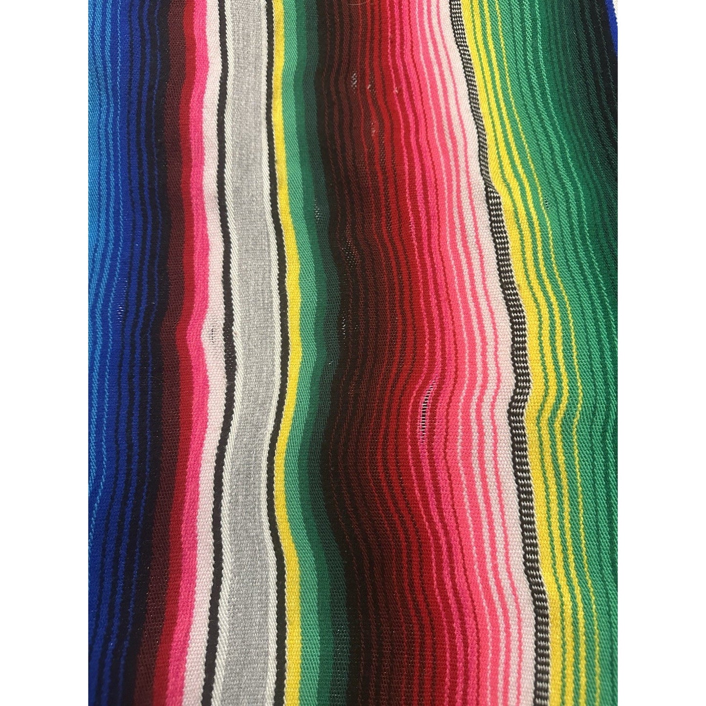 3 Authentic Falsa Mexico Blankets Emisa Serape
