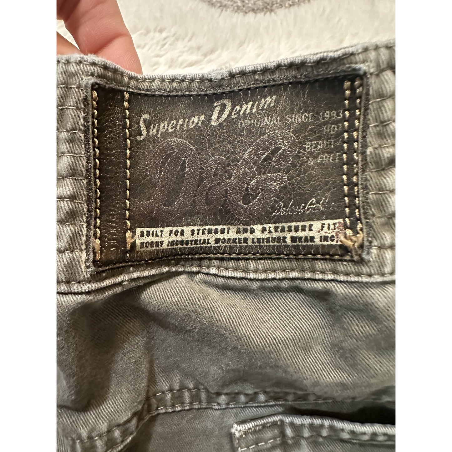 Y2K Dolce & Gabbana Olive Green Pants 30x33 Zippers Moto Cargo Utility Military