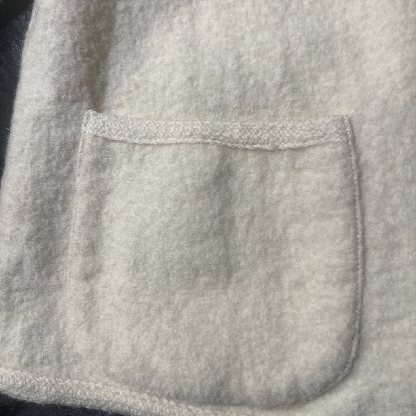 Vtg Wool Cardigan Sweater Women’s XS PTP 17.5 Long Sleeve Button Front Abalone