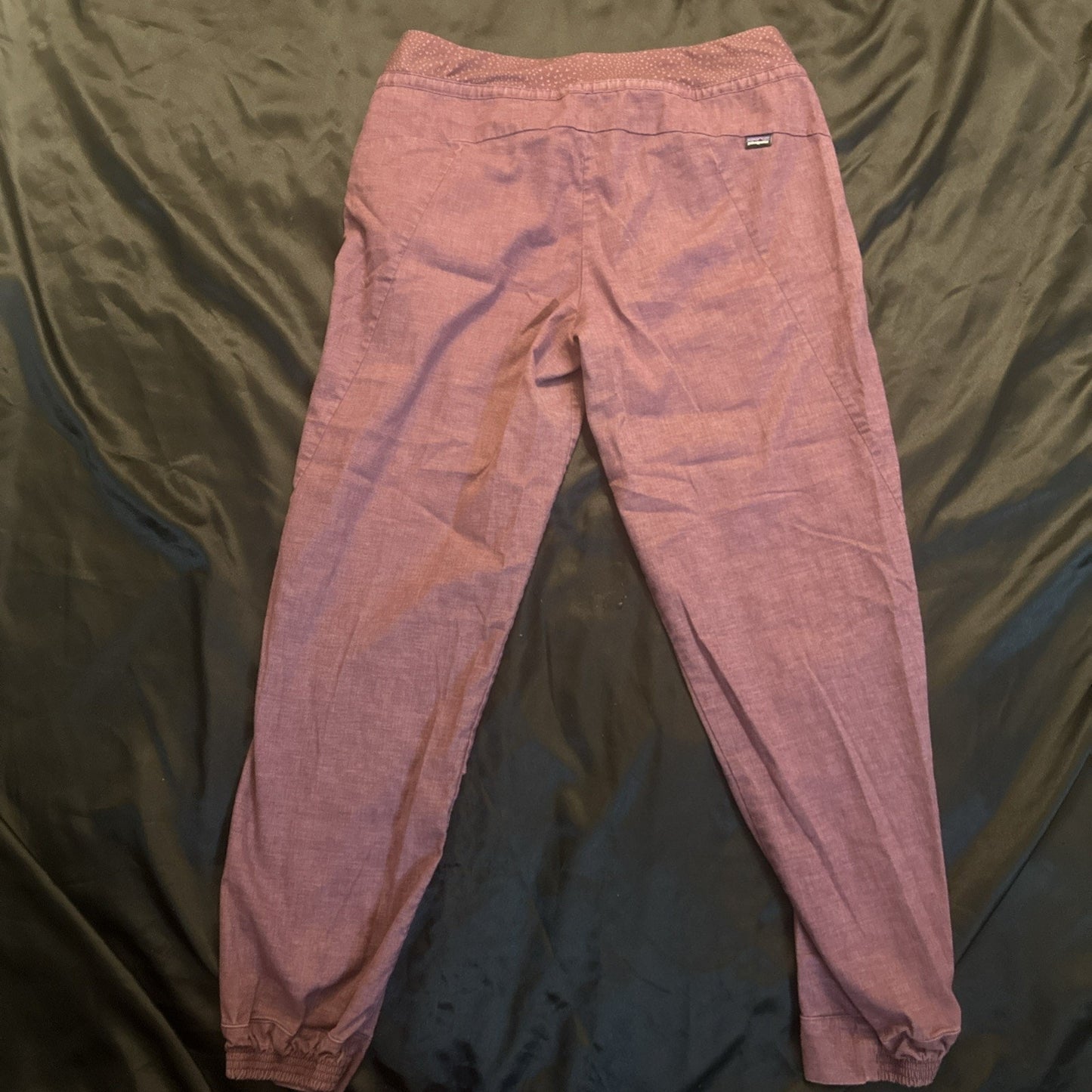 Patagonia Hemp Recycled Materials Casual Jogger Pants Maroon Women's 32"W 1B29