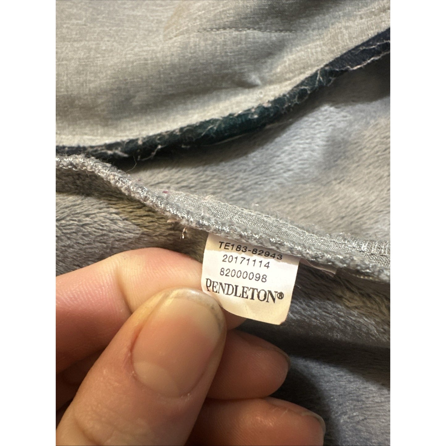 Pendleton Gray Outerwear Fleece-Lined Jacket Overcoat Women's Size M 1D17