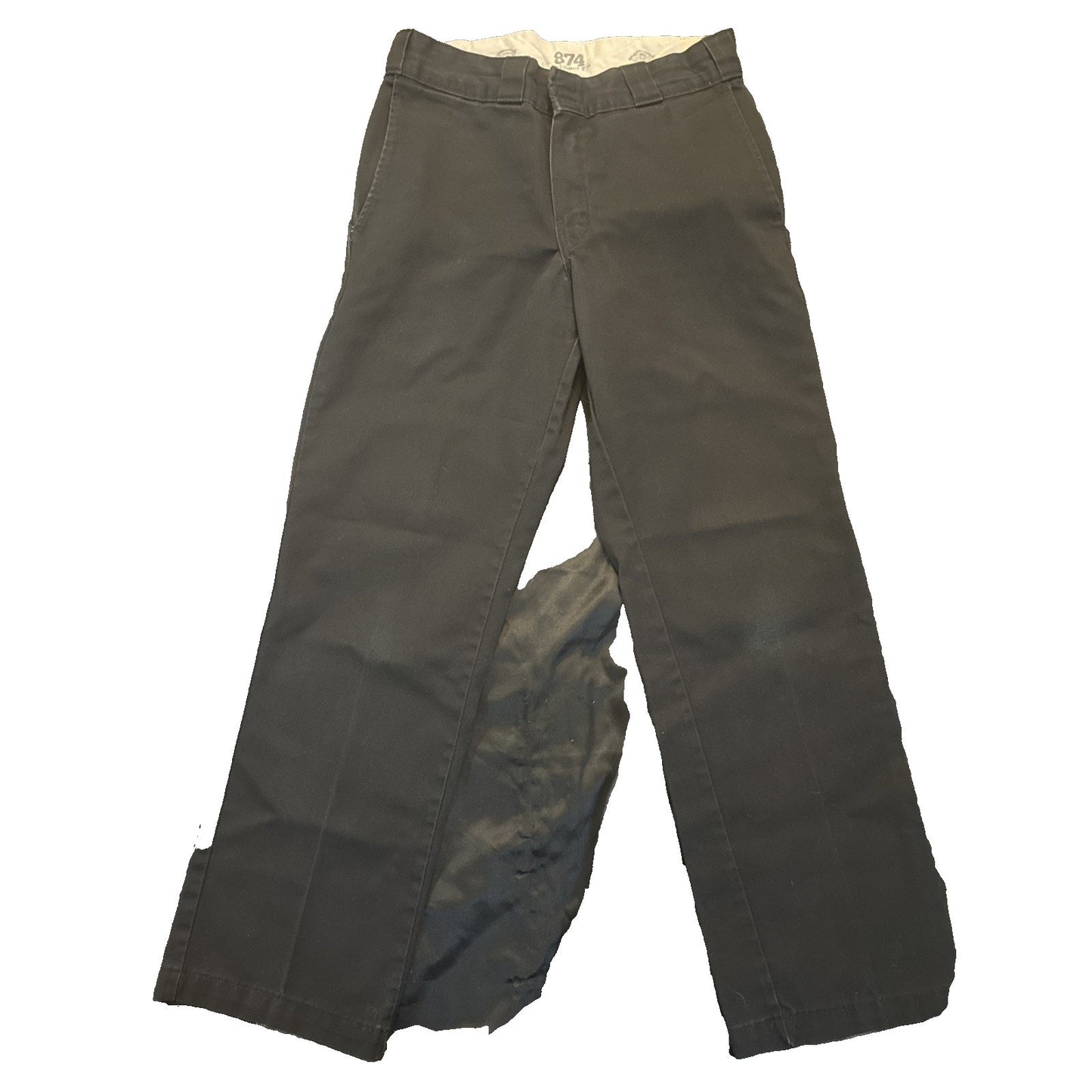 Original Fit Dickies 874 Black Pants Y2K Streetwear Classic Fit Cotton 1B10