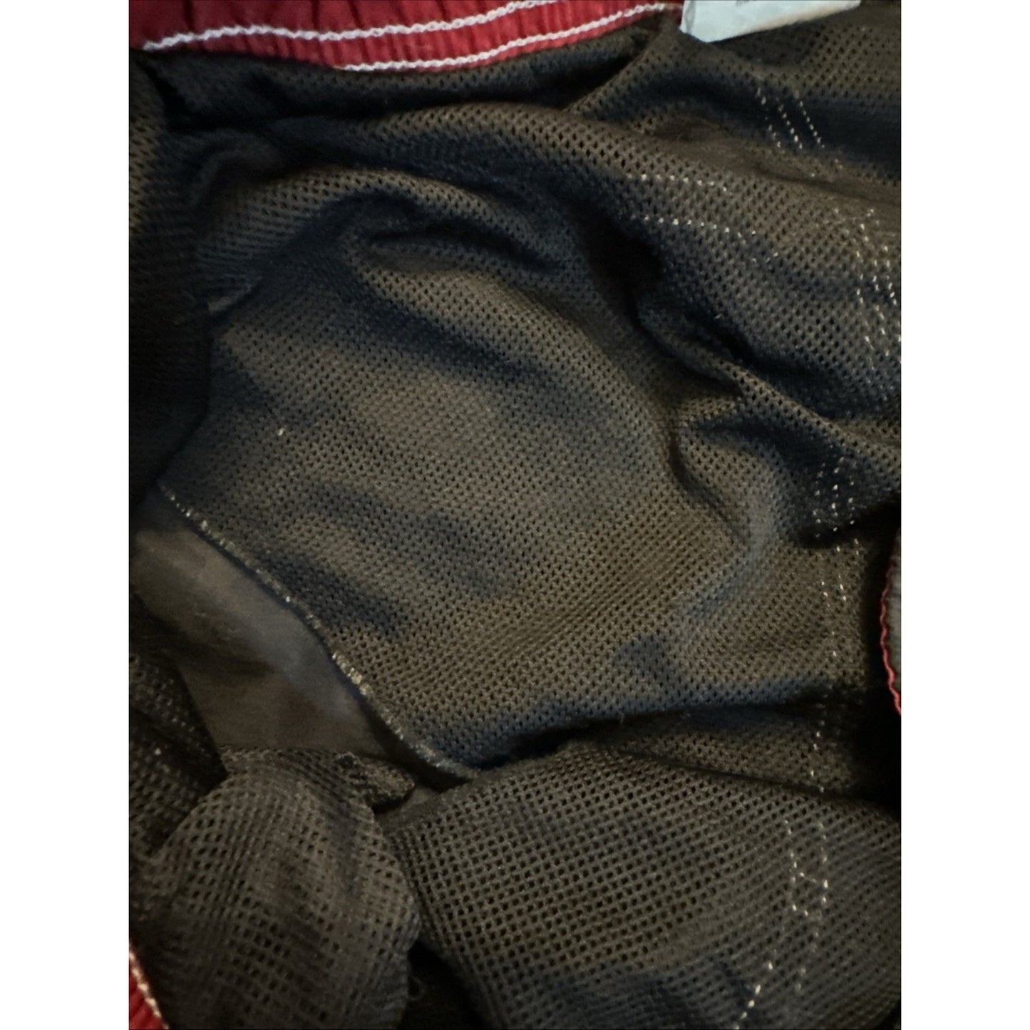 Speedo Black Board Shorts Mesh Lined Mens L Swim Trunks Swimwear 1C06