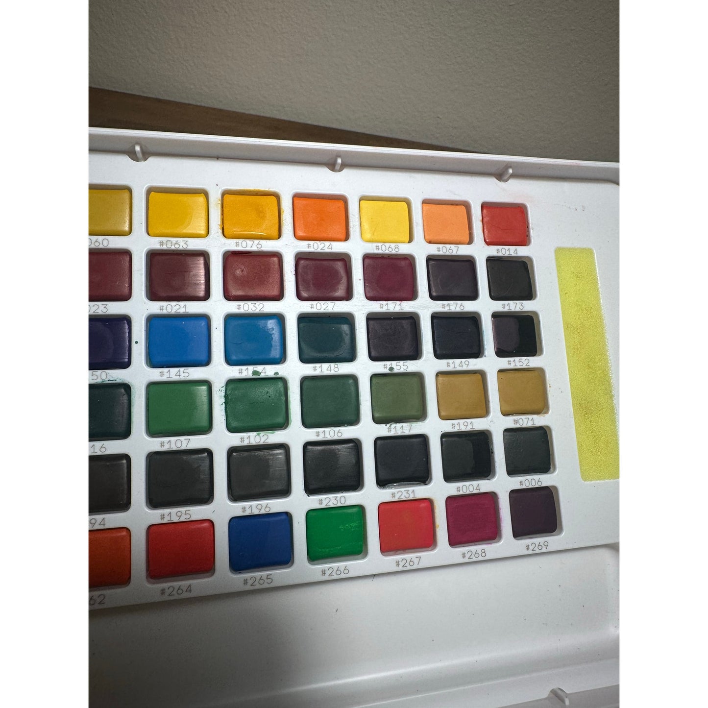 Sakura Koi Water Colors Travel Studio Set 72 Colors Pre-Owned NO BRUSHES | E7