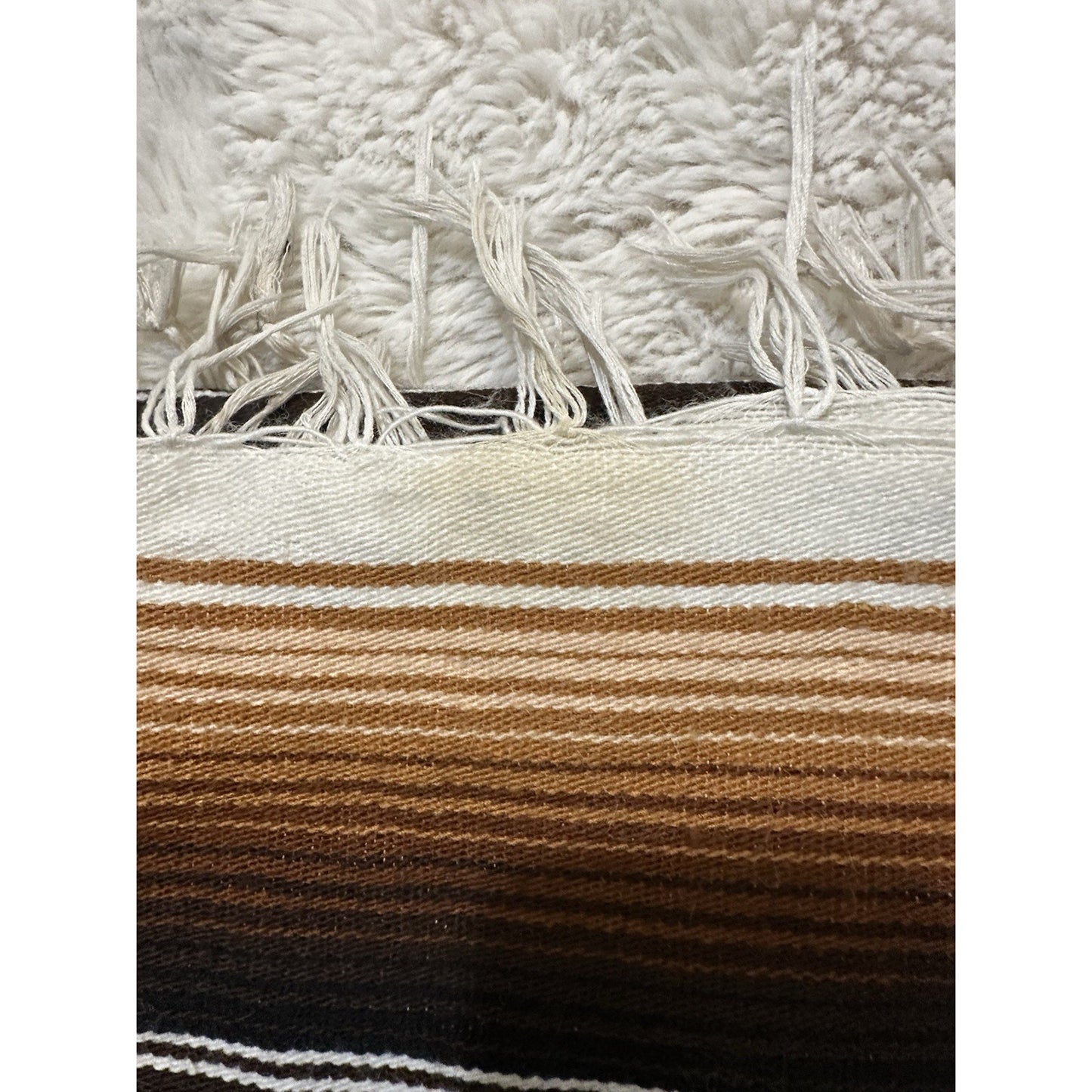 3 Authentic Falsa Mexico Blankets Emisa Serape