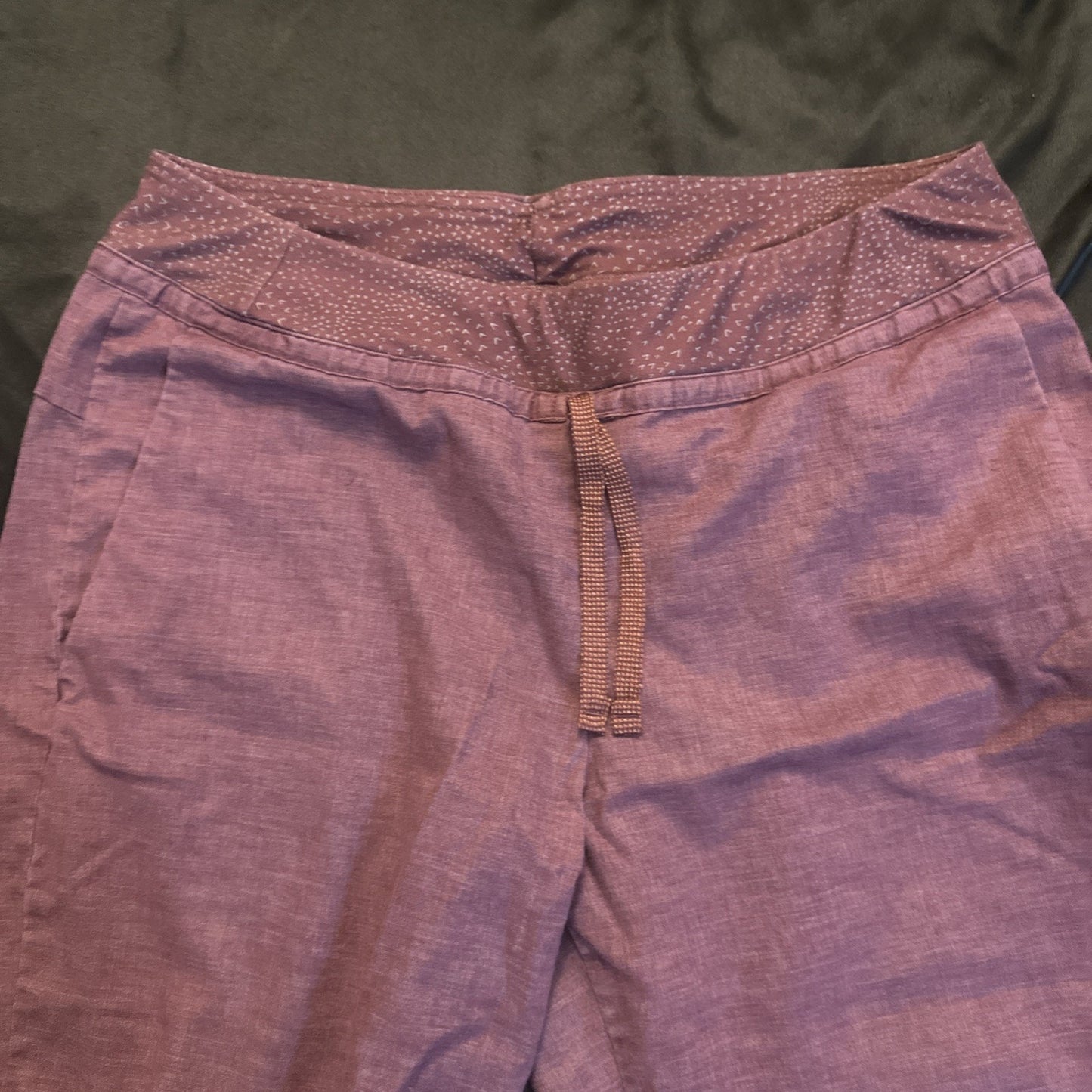 Patagonia Hemp Recycled Materials Casual Jogger Pants Maroon Women's 32"W 1B29