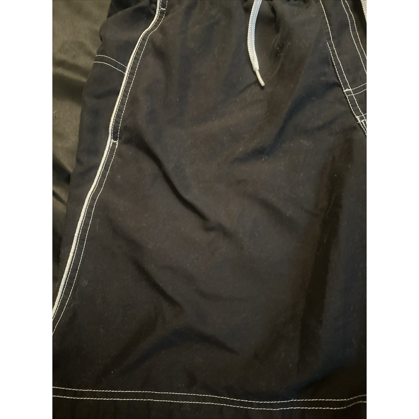 Speedo Black Board Shorts Mesh Lined Mens L Swim Trunks Swimwear 1C06