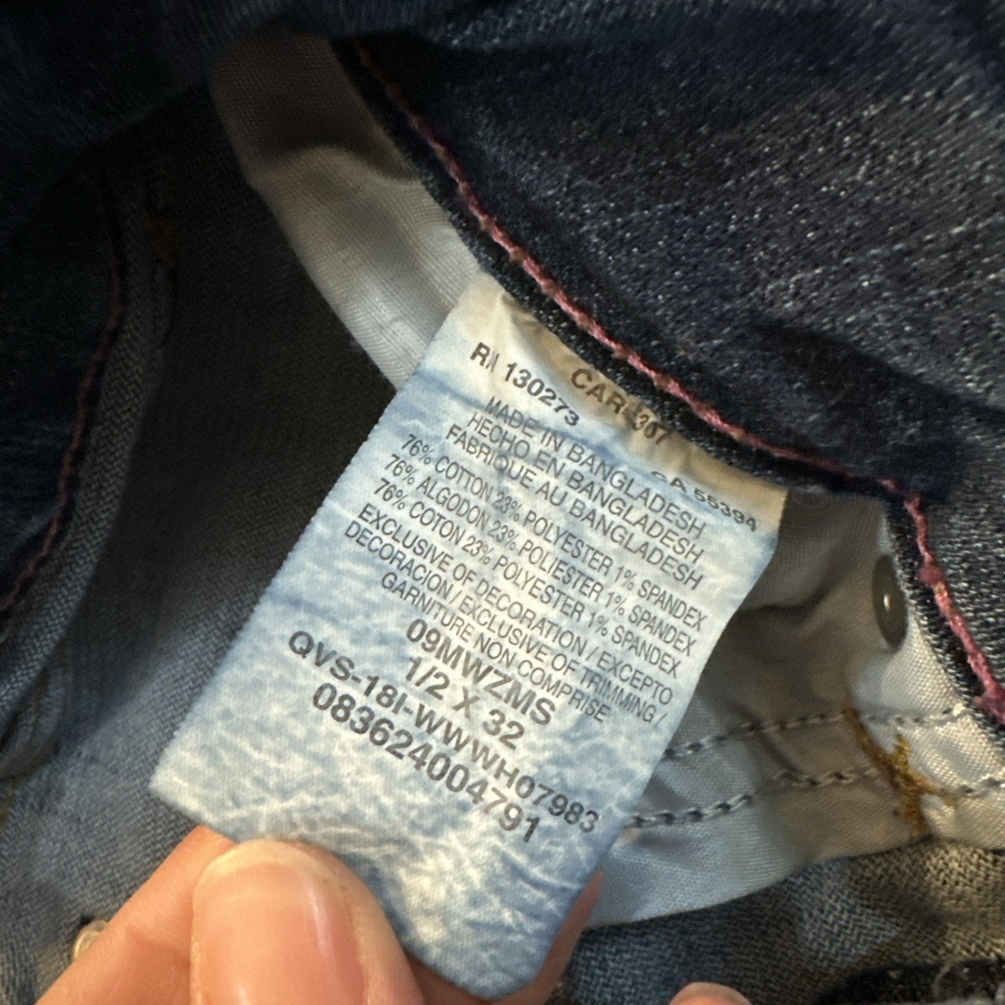 Vtg Wrangler Bootcut Blue Denim Jeans 32" Inseam Women's Size 1/2 1B12