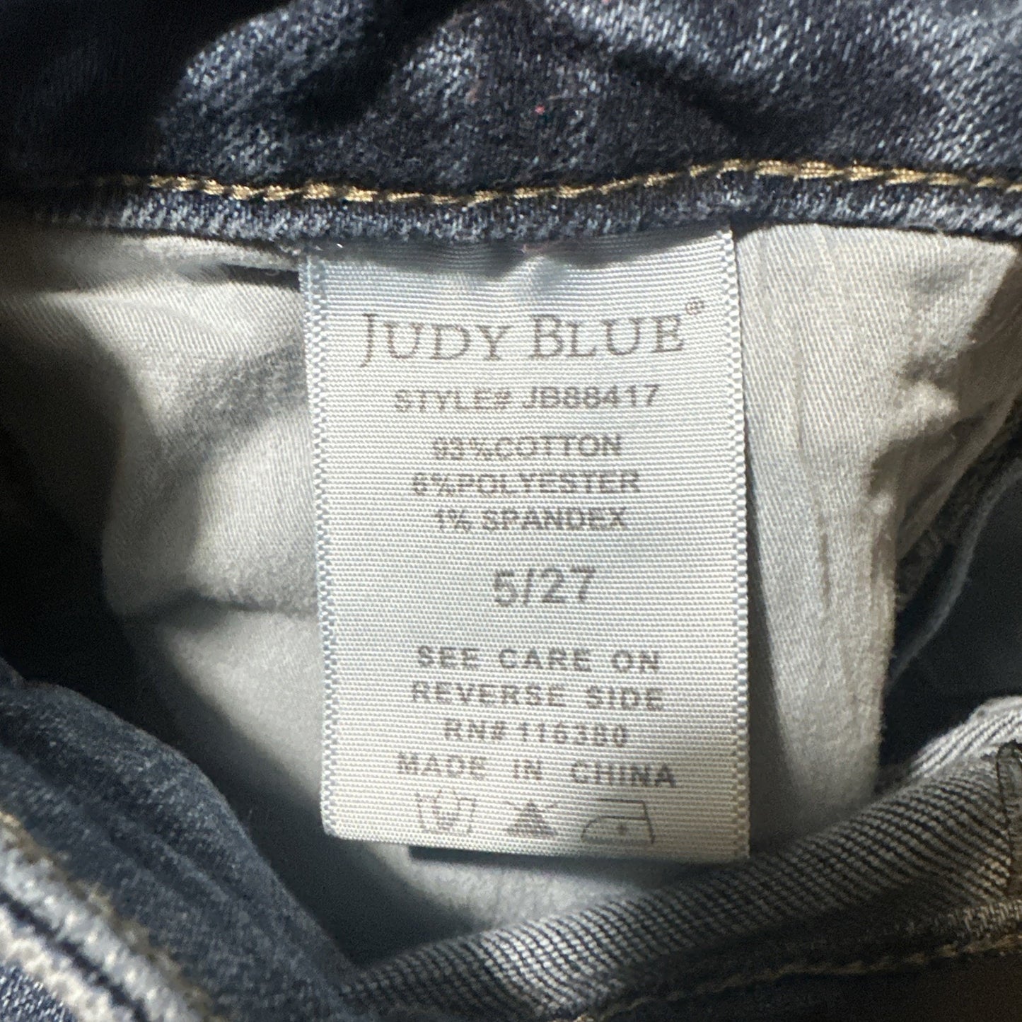 Judy Blue Los Angeles Size 5/27 Skinny Jeans Women’s Medium Wash Cotton