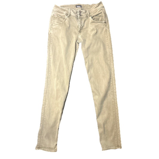 Hudson Olive Green Skinny Jeans Women’s Stretch 28x27 Mid Rise Mexico