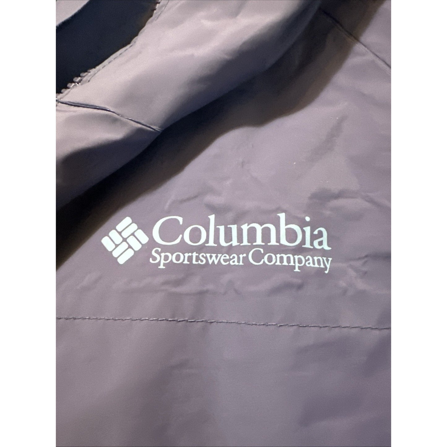 Columbia Women's XL Full Zip Jacket Raincoat Waterproof 1C17