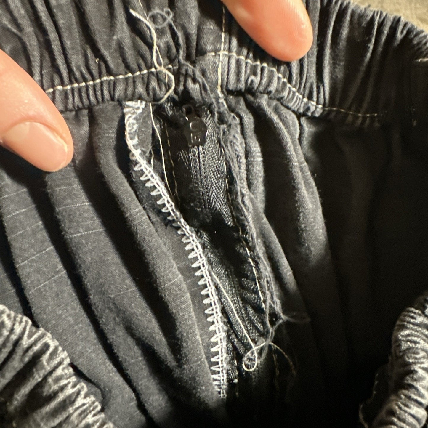 Nike Bootleg Cavaliers Denim Youth Pants Size 4/5 Black Gray Basketball Boys