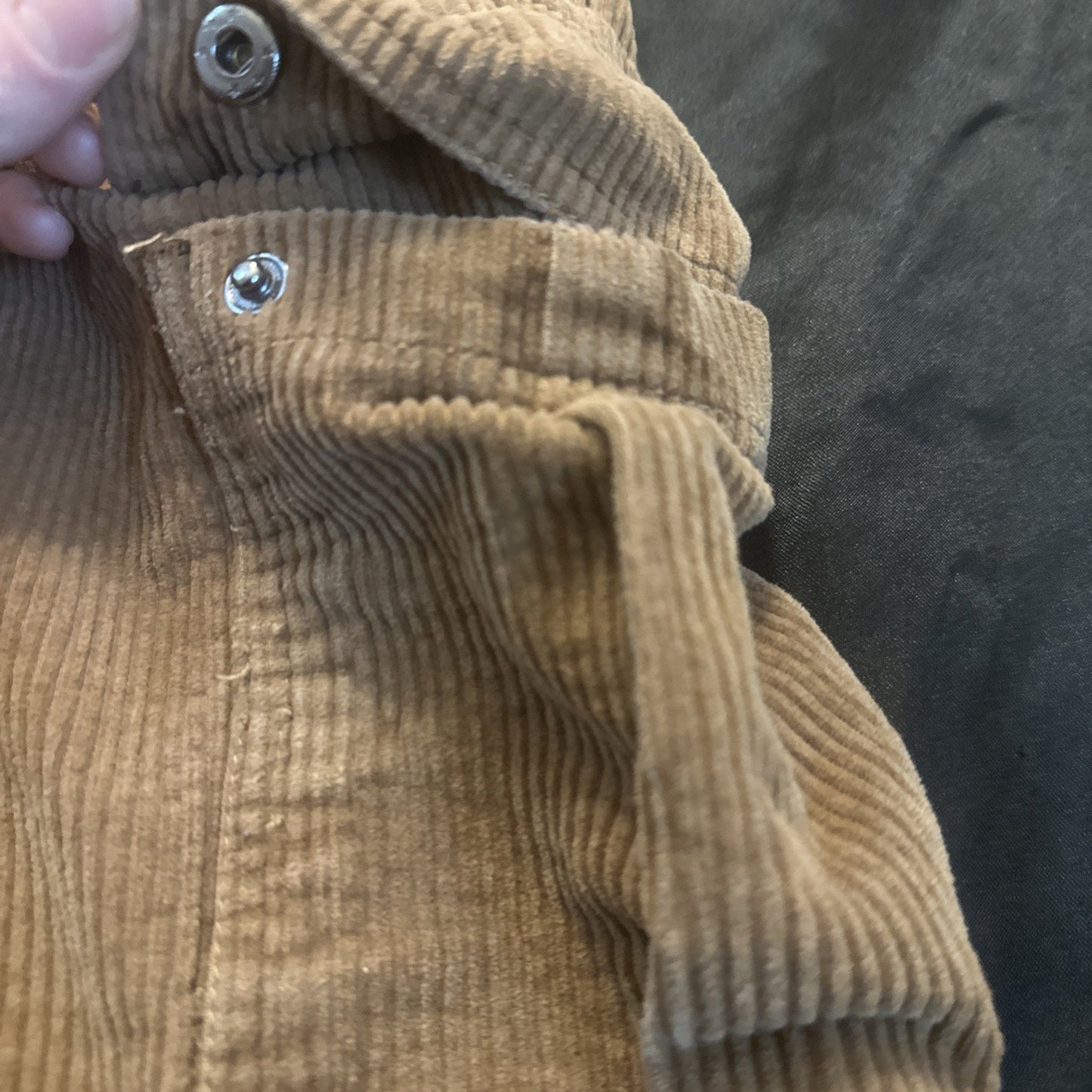 RSQ Corduroy Cargo Pants Mens 32x32 Brown Loose 100% Cotton 1B04