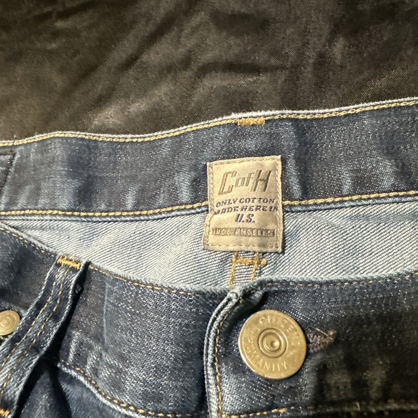 Citizens of Humanity Blue Denim Jeans Evans 34x29 Men’s Straight Leg 30059 USA