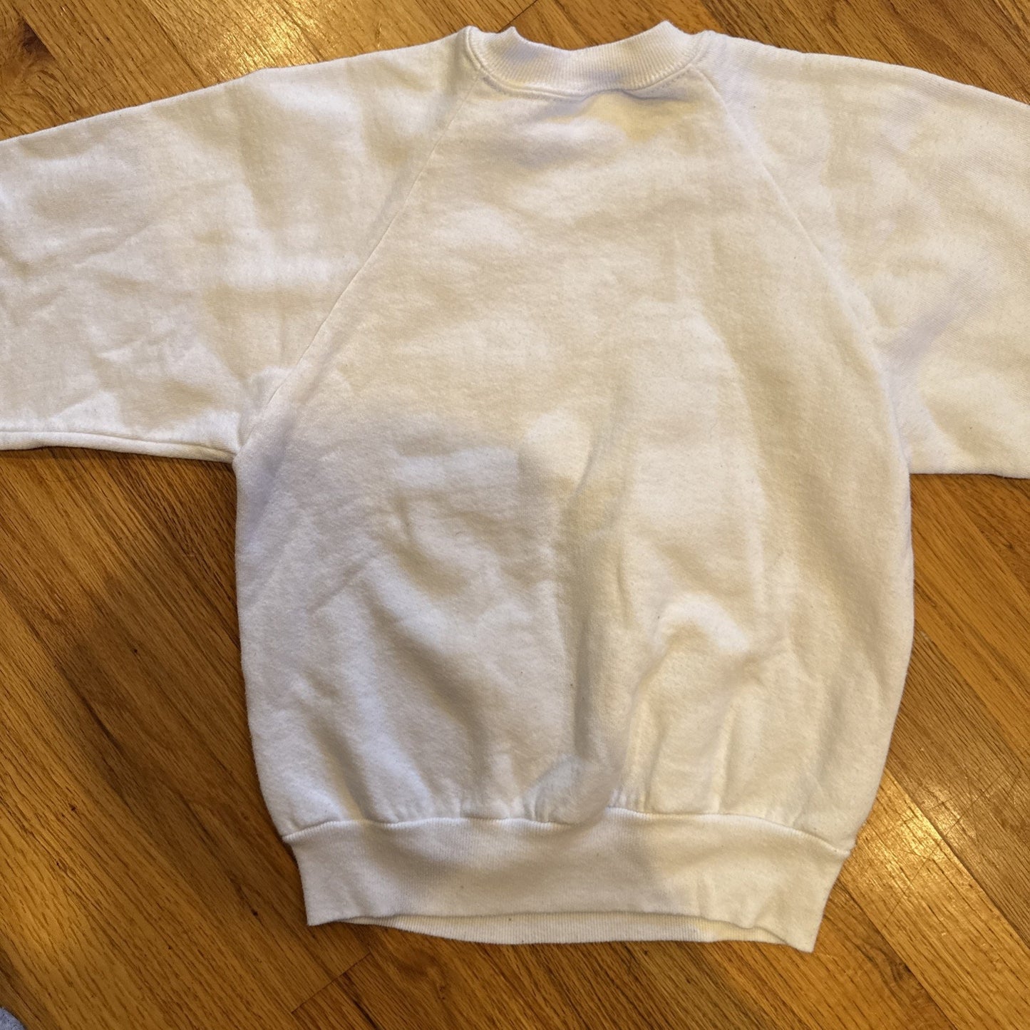 WSU Cougars Copper Bowl 1992 Kids Pull Over Size M (10-12) Vtg Jerzees White F2