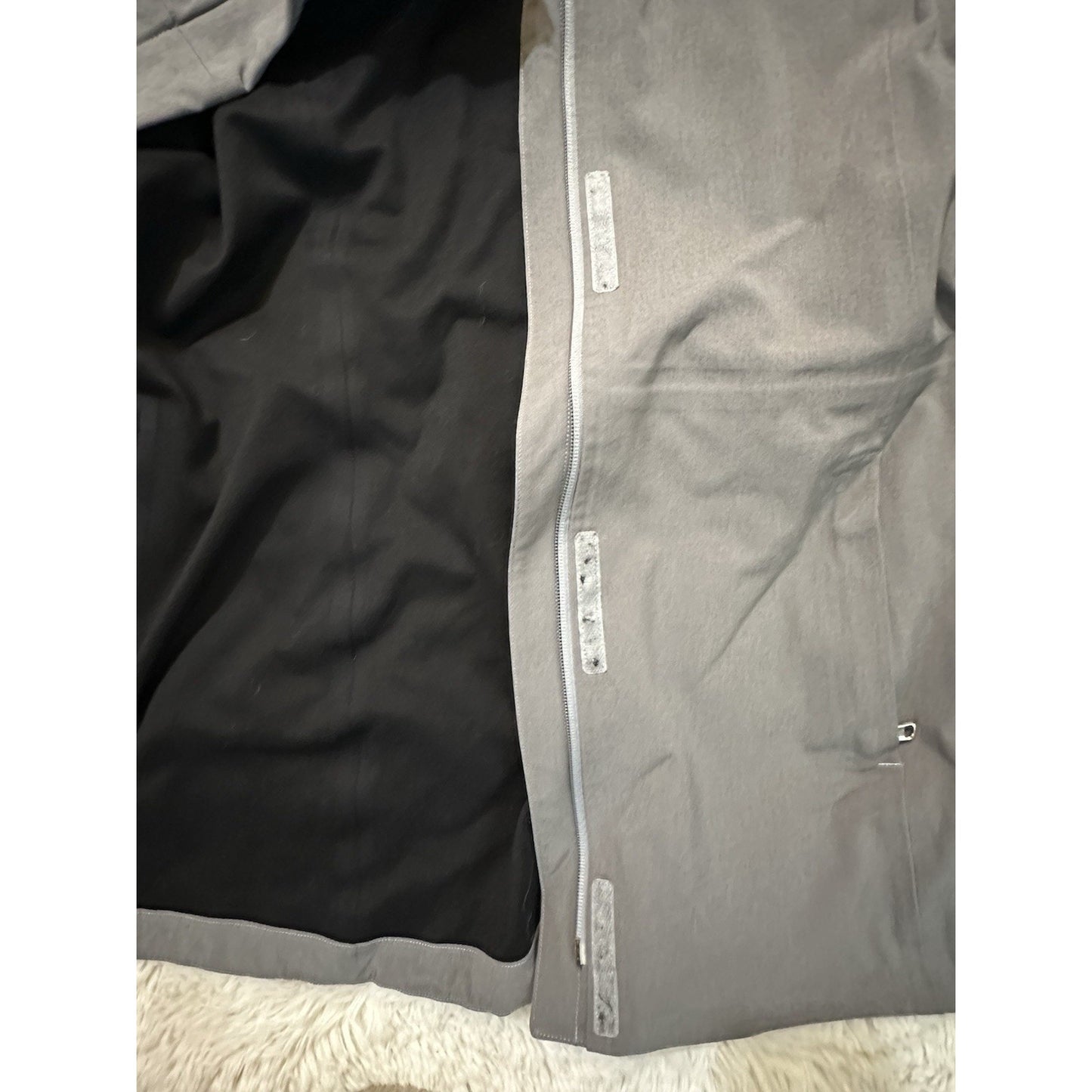 The North Face Women’s Medium Apex Flex Gore-Tex Jacket Hooded Gray All Weather