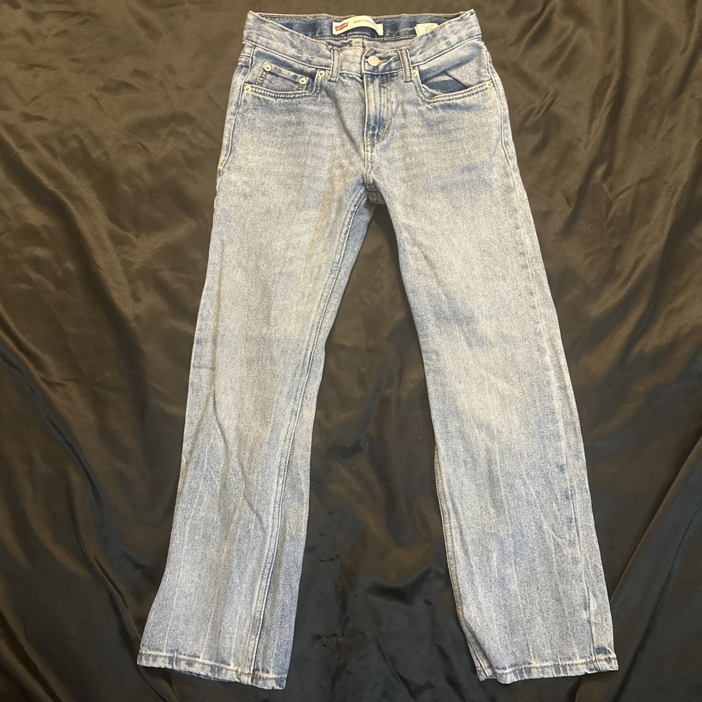 Levi's 505 Regular Fit Women's 25x25 Size 10 Light-wash Jeans 100% Cotton 1B30