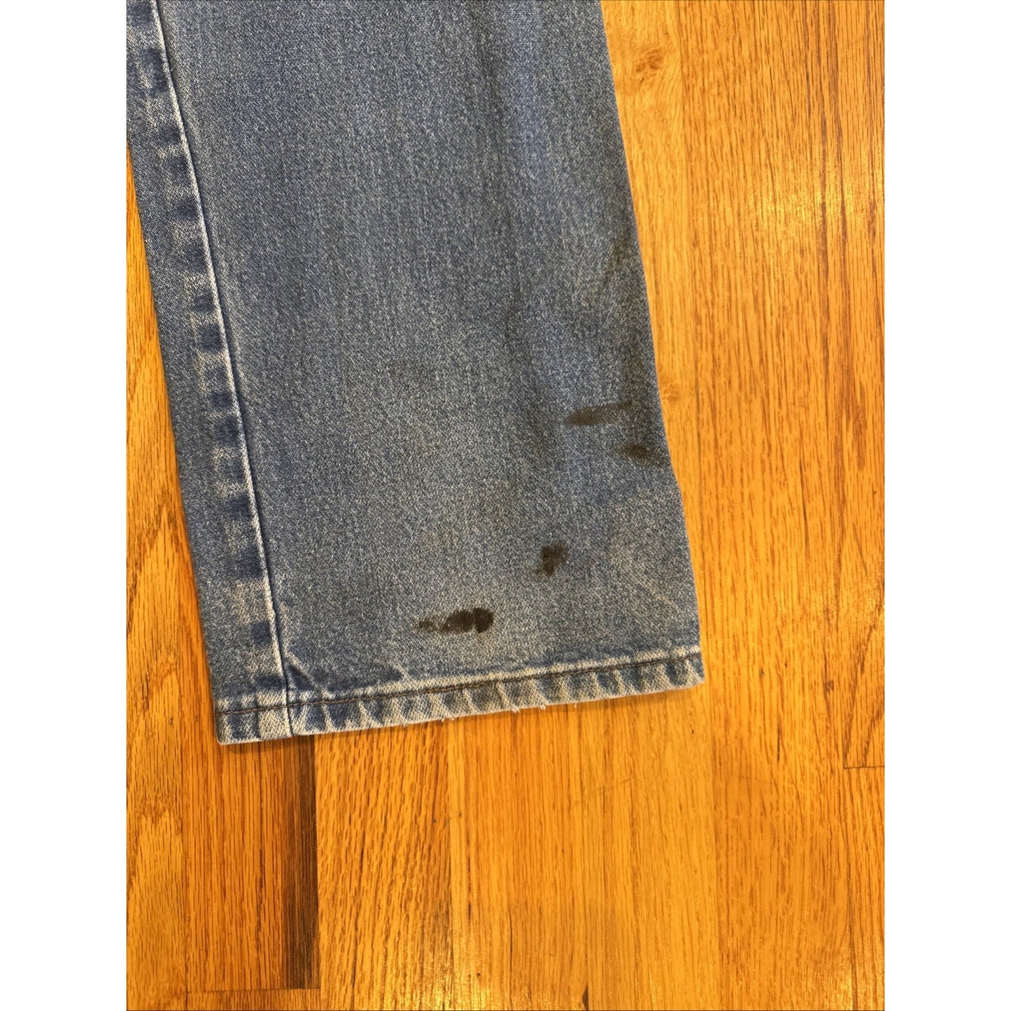 Wrangler 12MWZPW Men's High Waste Vtg Jeans Straight Leg Fair Mexico 32x36 A3