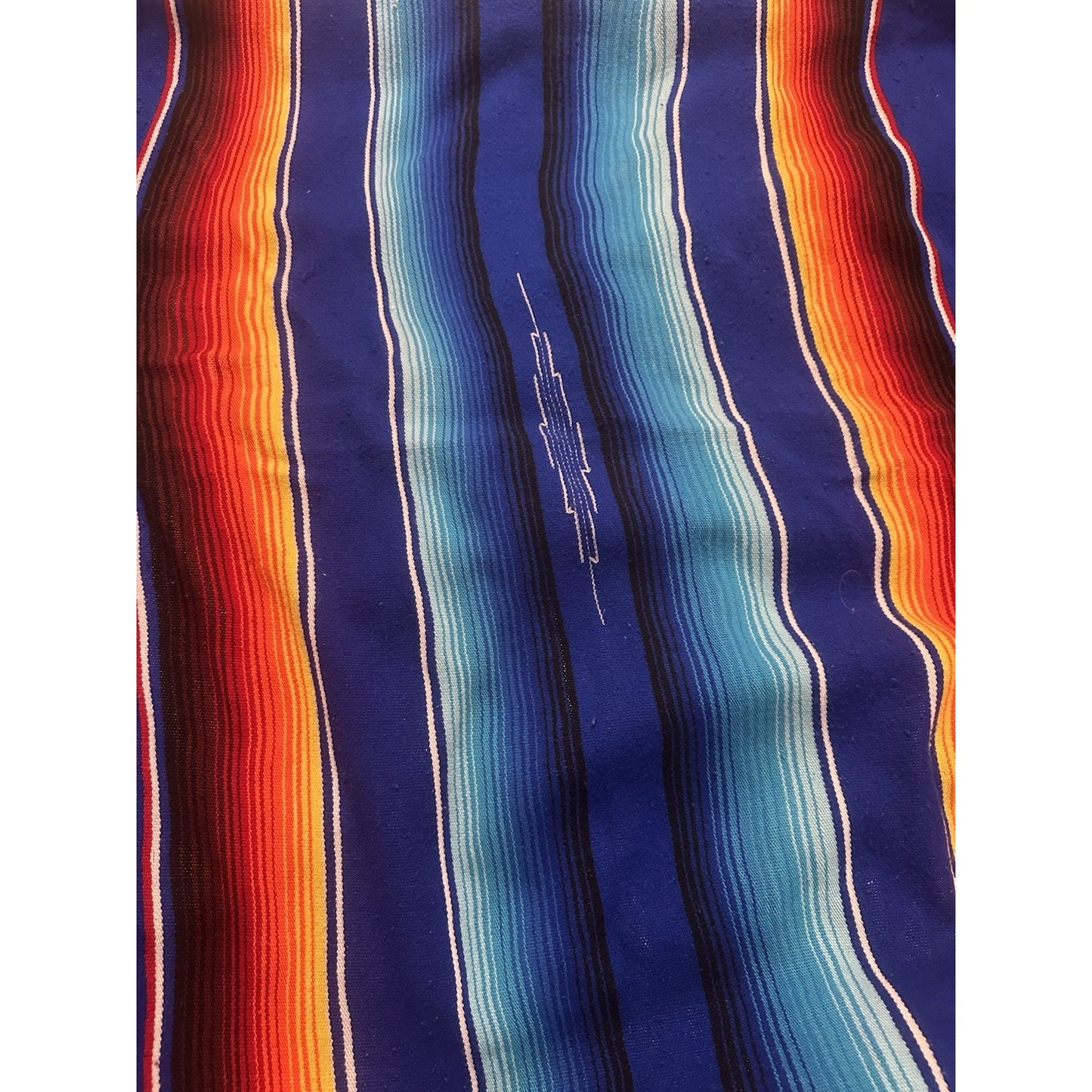 3 Authentic Falsa Mexico Blankets Emisa Serape
